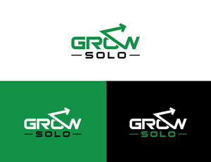 Logo Design by Rear Designer for Grow Solo | Design #28966756