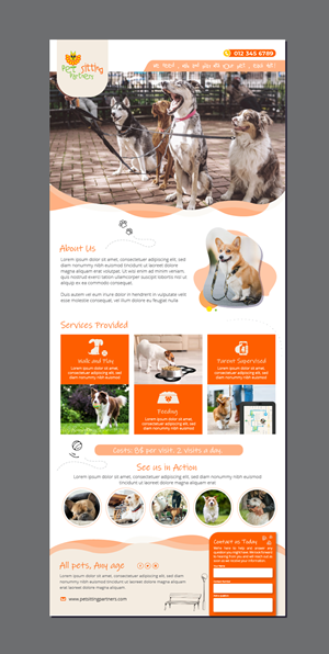 Web Design by alex989 for The Capital Group, LLC | Design: #28975526