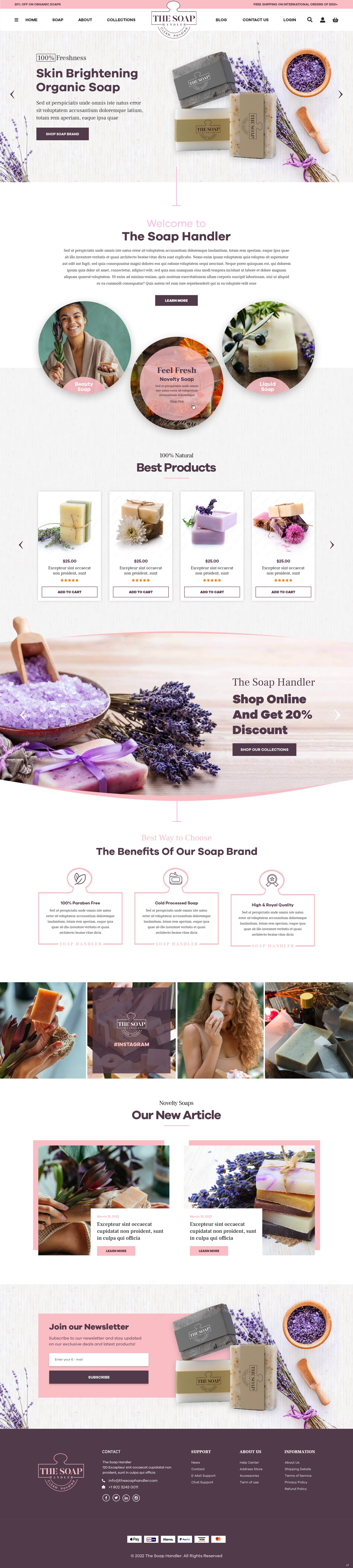 Diseño de Shopify por pb para este proyecto | Diseño #28964671