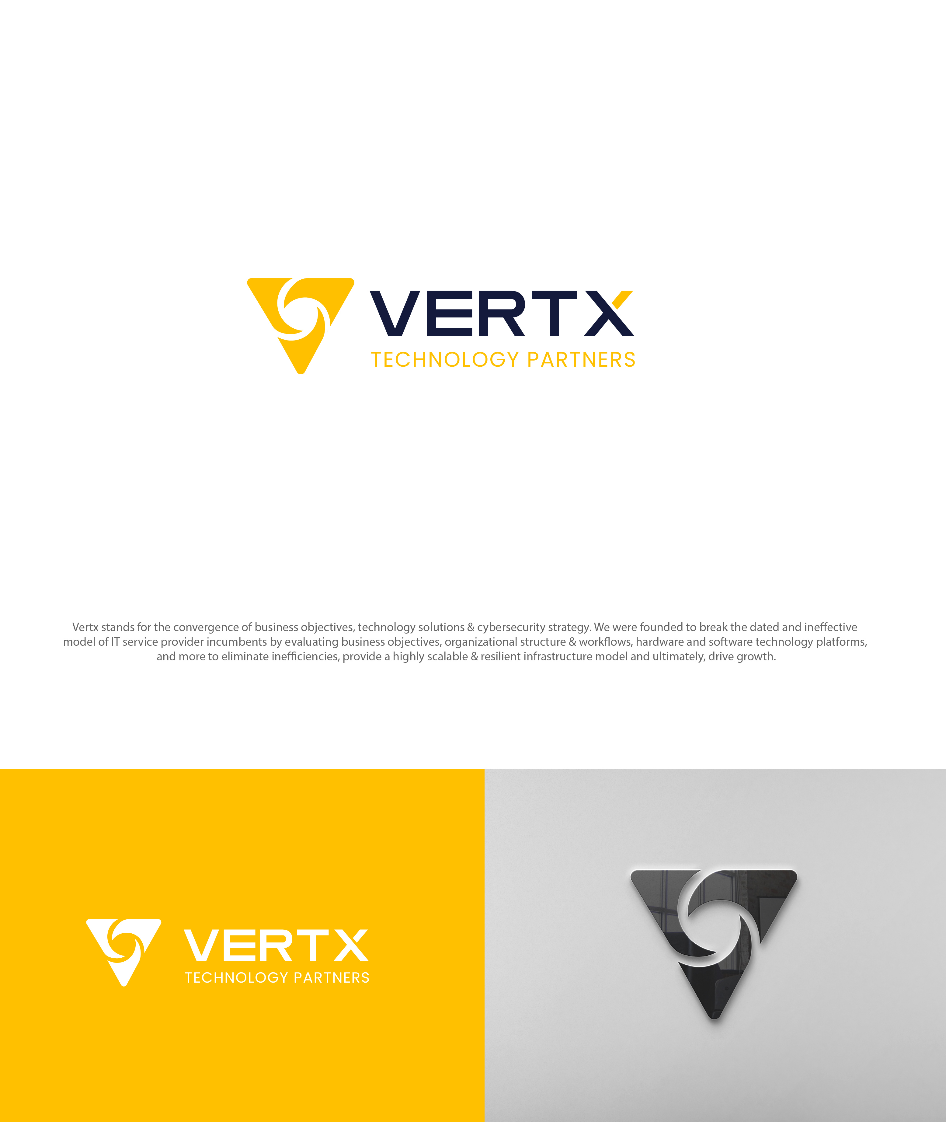 Logo Design by RikoAji for Vertx Technology Partners | Design #28970560