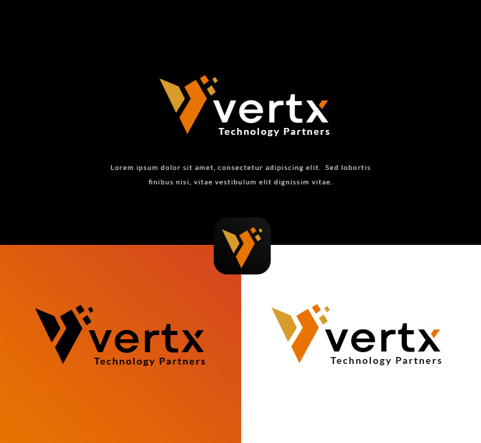 Logo Design by MCreative for Vertx Technology Partners | Design #28970321