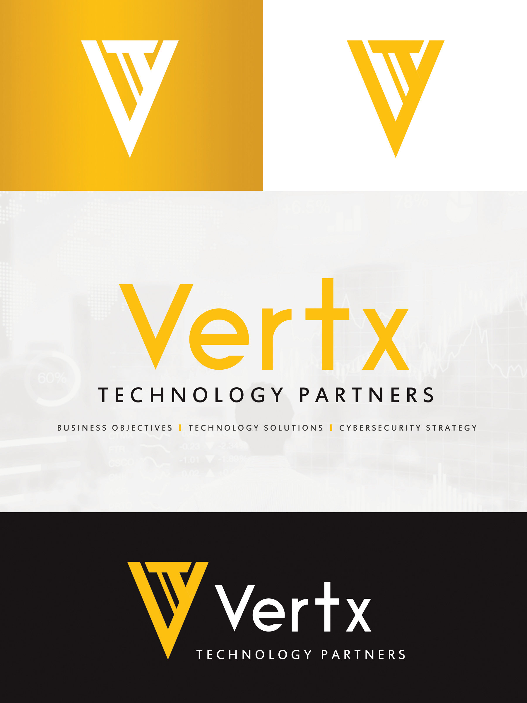 Logo Design by Neelam Jahagirdar for Vertx Technology Partners | Design #28969962