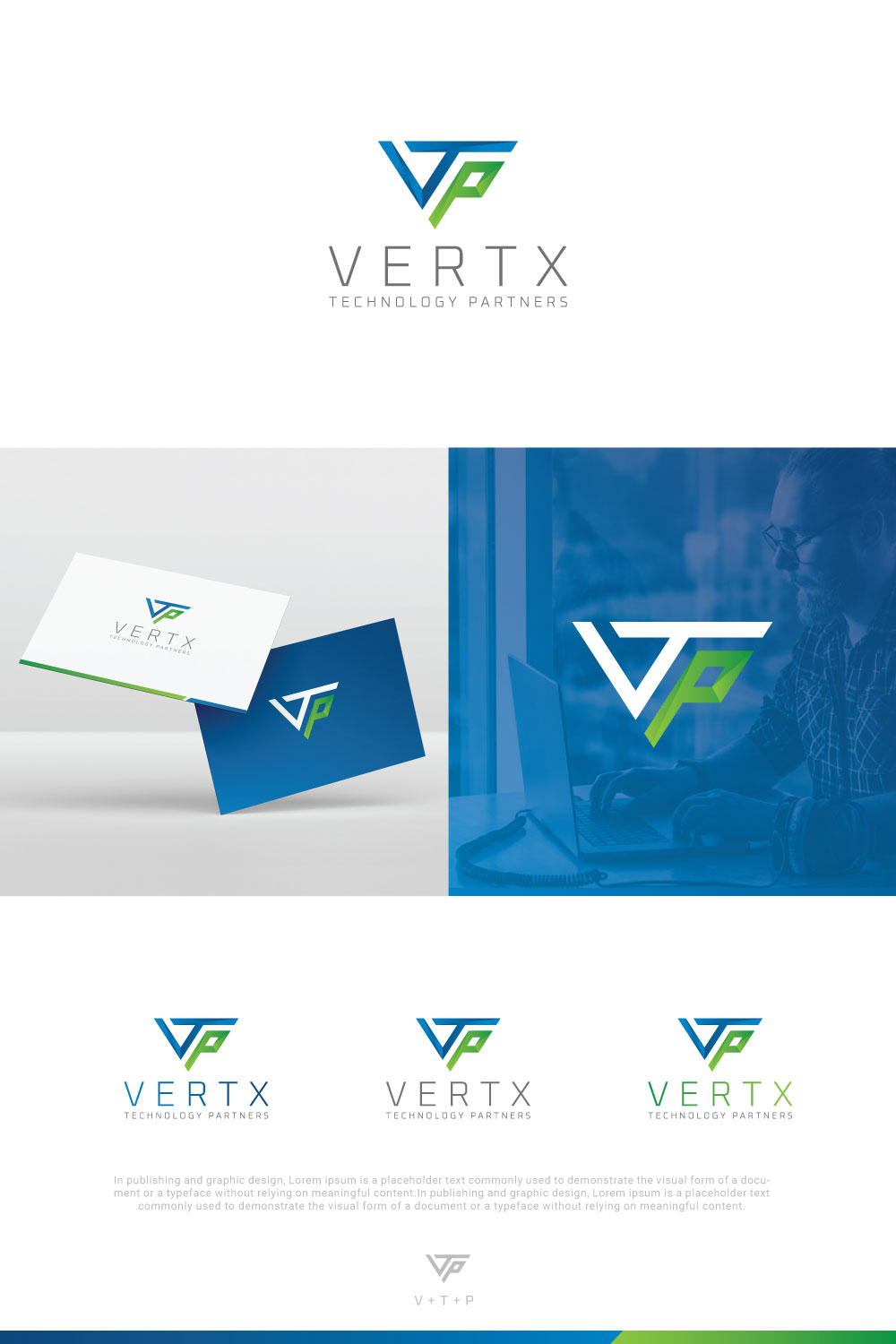 Logo Design by ART VISUALS for Vertx Technology Partners | Design #28962447