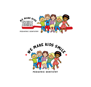 We Make Kids Smile  | Logo Design by step forward 2