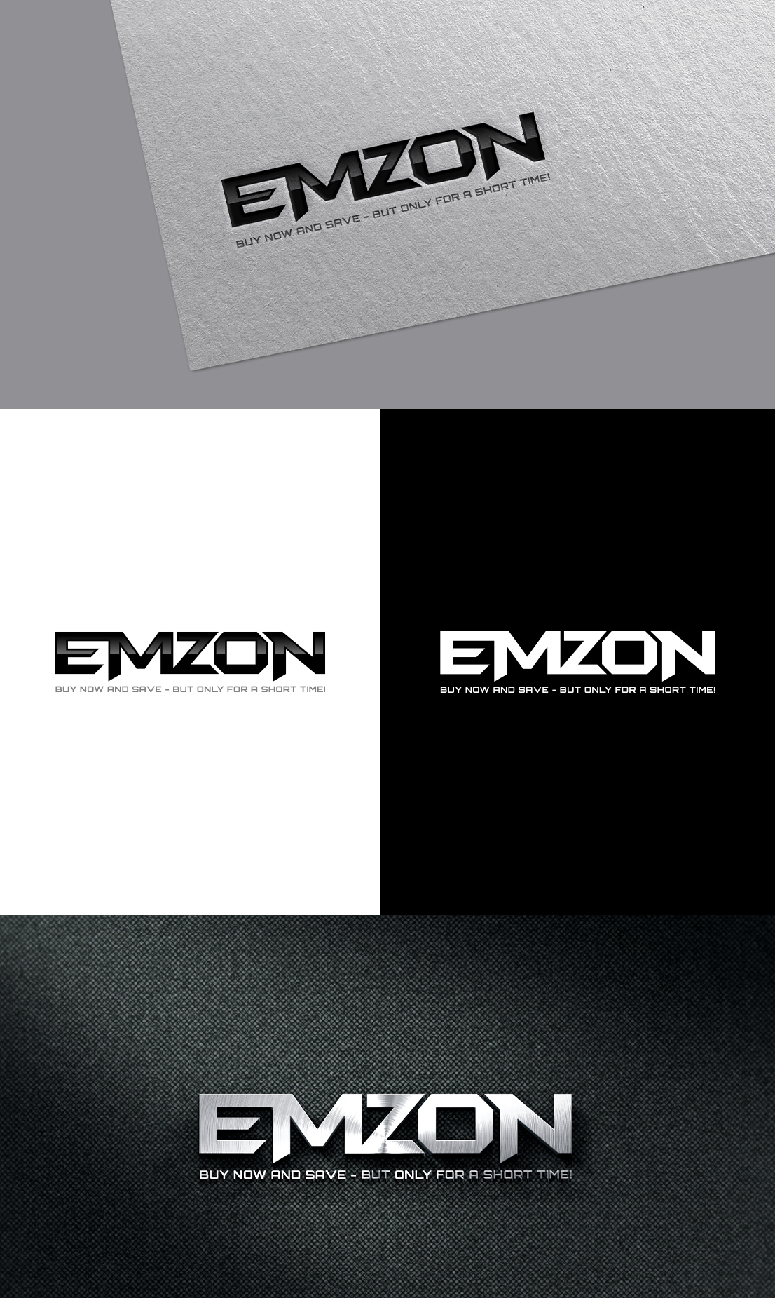 Logo Design by Sayma Fashion for EMZON | Design #28960495
