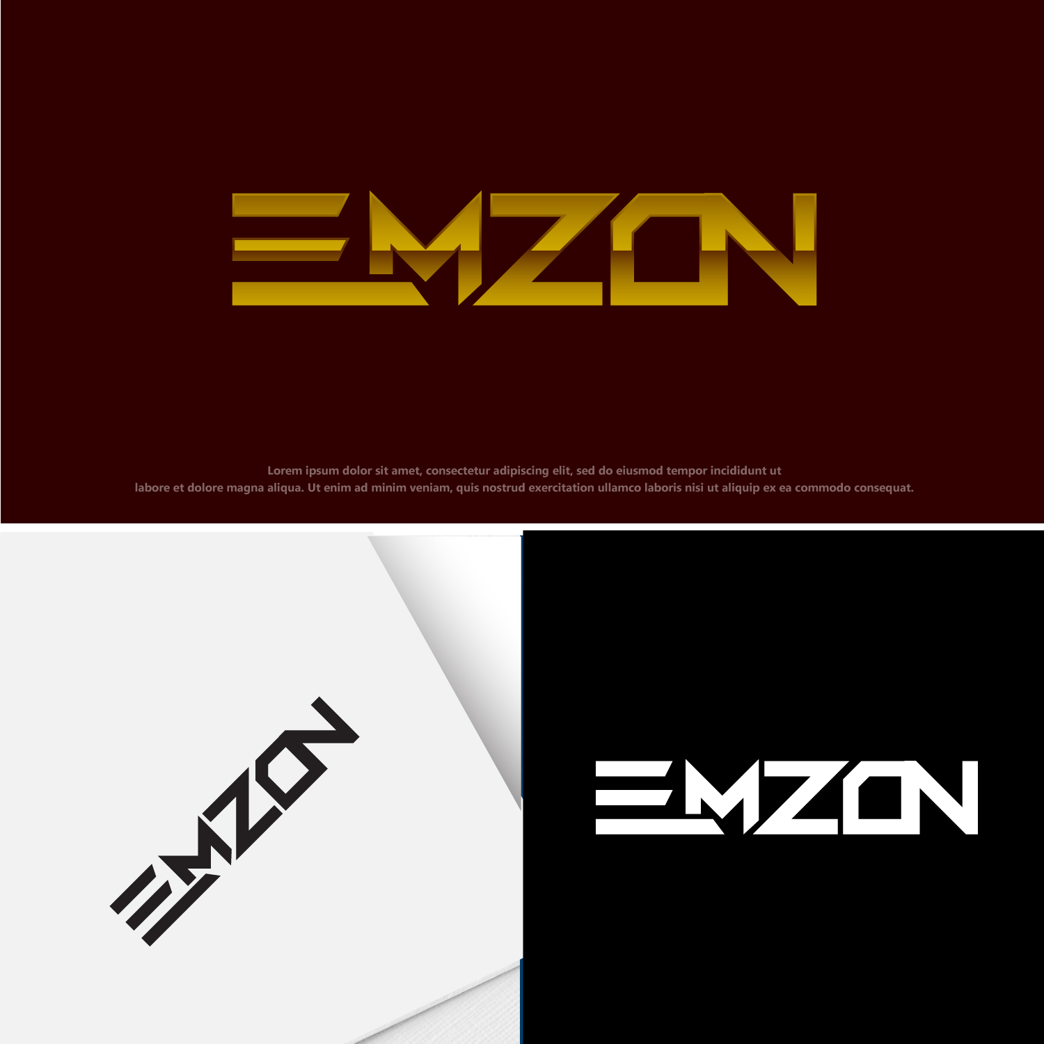 Diseño de Logo por Revolt Team para EMZON | Diseño #28963760
