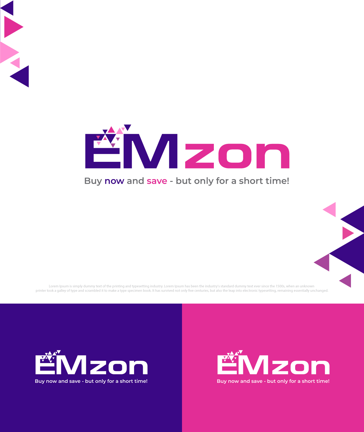 Logo Design by ecorokerz for EMZON | Design #28962799