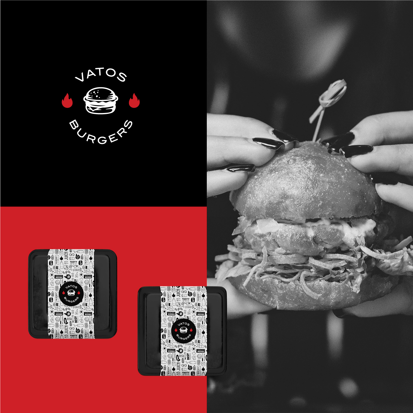 Design de Logo par HWdesigns pour Vatos Burgers | Design #28968077