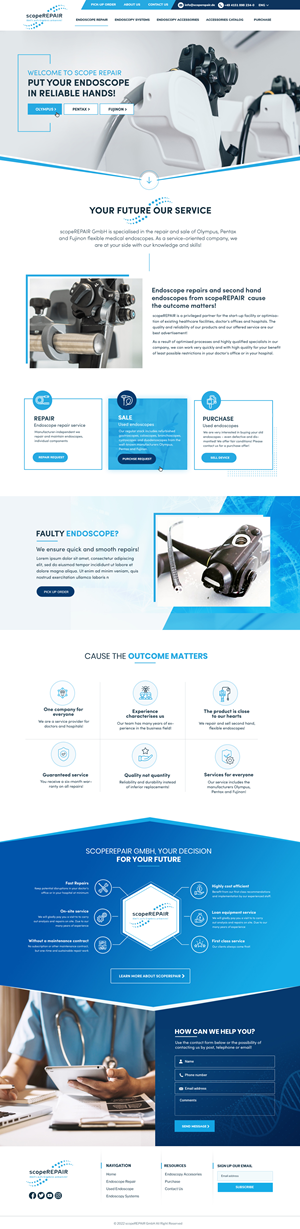 Web Design par Blue Sparrow