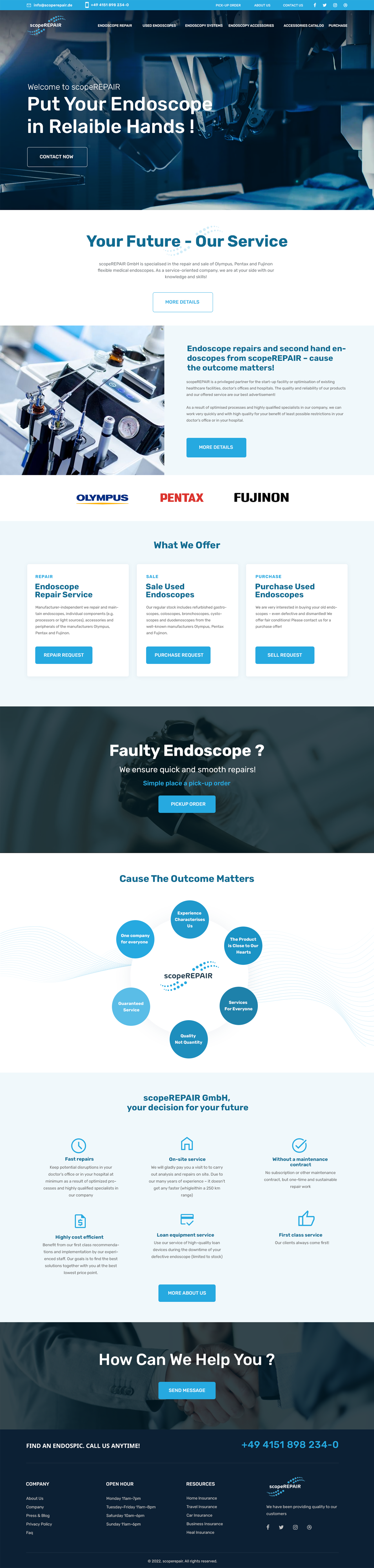 Diseño Web por designerkochi para scopeREPAIR GmbH | Diseño #28982849