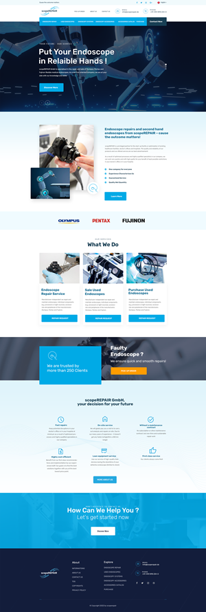 Diseño Web por designerkochi para scopeREPAIR GmbH | Diseño: #28982961