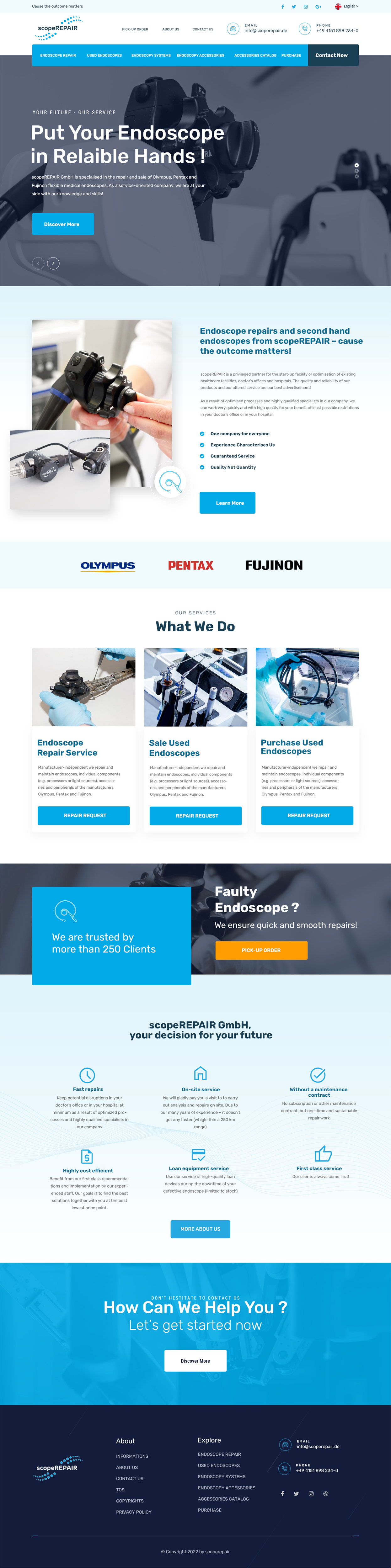 Diseño Web por designerkochi para scopeREPAIR GmbH | Diseño #28986118