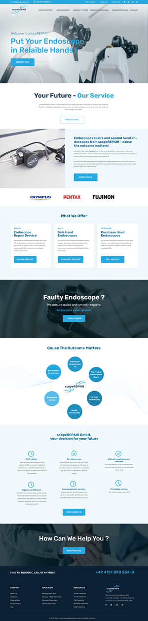 Diseño Web por designerkochi para scopeREPAIR GmbH | Diseño: #28986160