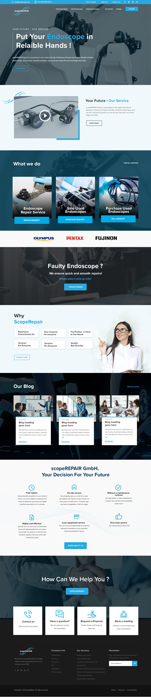 Diseño Web por designerkochi para scopeREPAIR GmbH | Diseño: #28988479