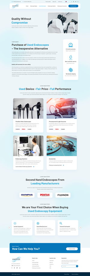 Diseño Web por Ruwa89 para scopeREPAIR GmbH | Diseño: #29010641