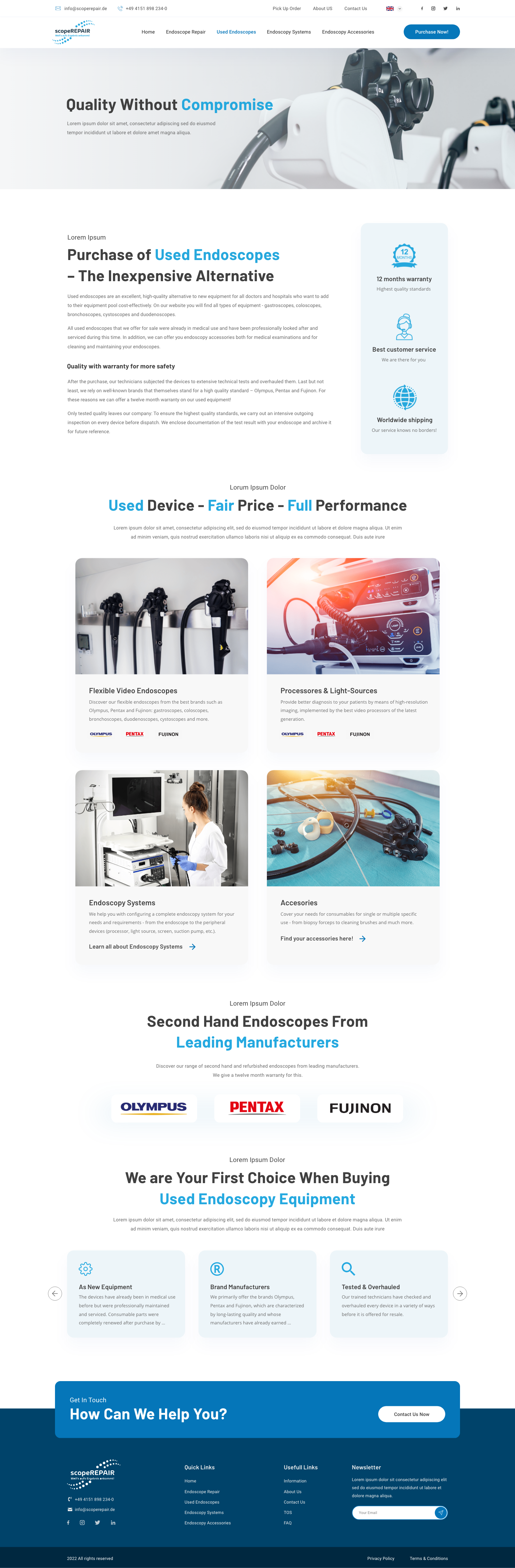 Web Design par Ruwa89 pour scopeREPAIR GmbH | Design #29010808