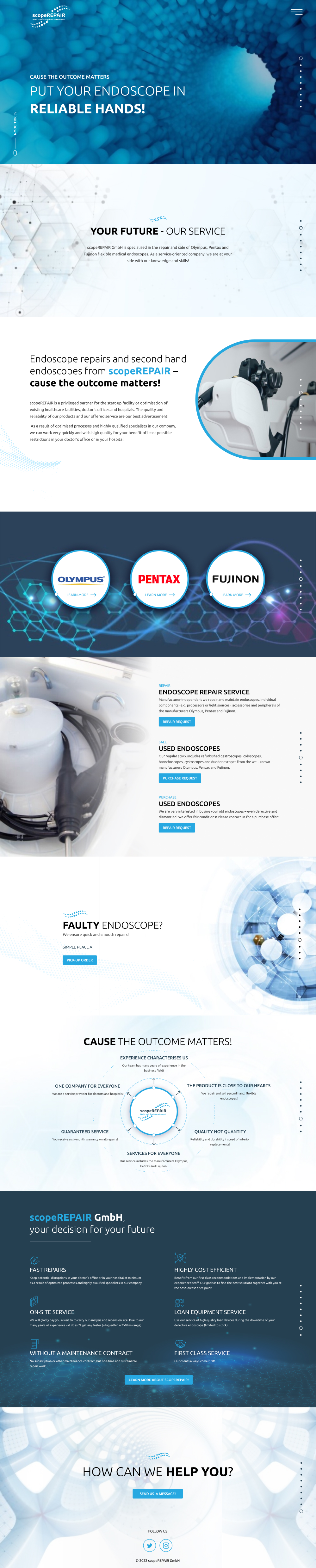 Web-Design von *mary für scopeREPAIR GmbH | Design #29032410