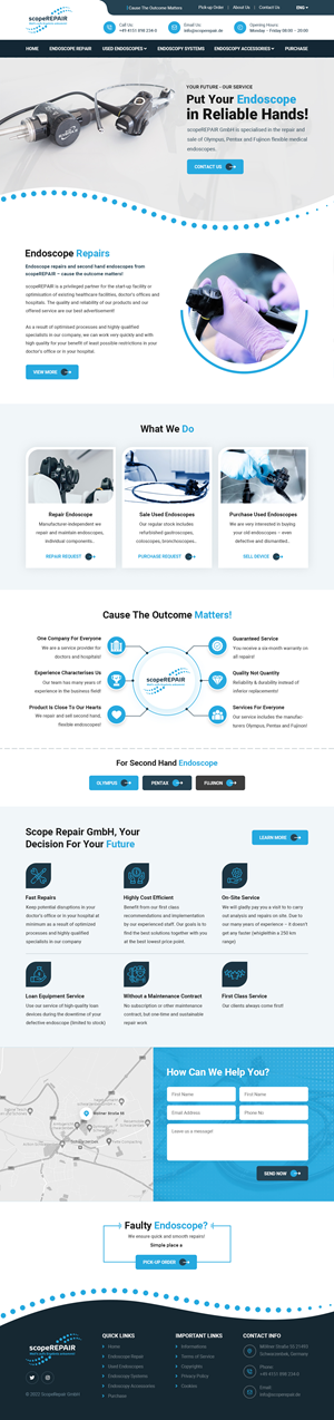 Diseño Web por sai.designer87 para scopeREPAIR GmbH | Diseño: #28992495