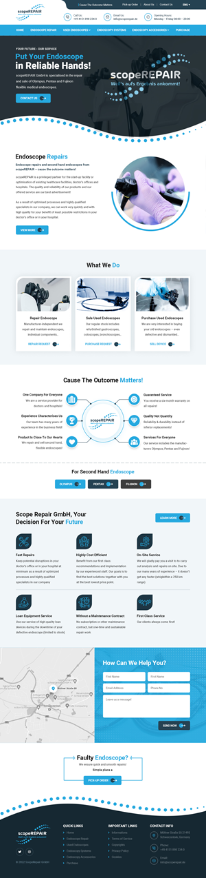 Diseño Web por sai.designer87 para scopeREPAIR GmbH | Diseño: #28992496