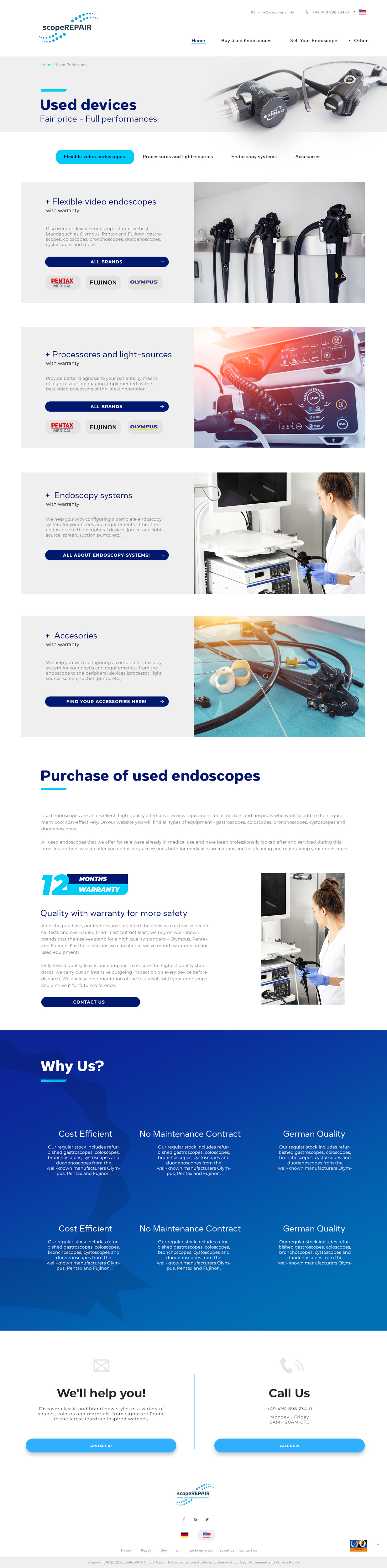 Web-Design von WNP für scopeREPAIR GmbH | Design #29022438