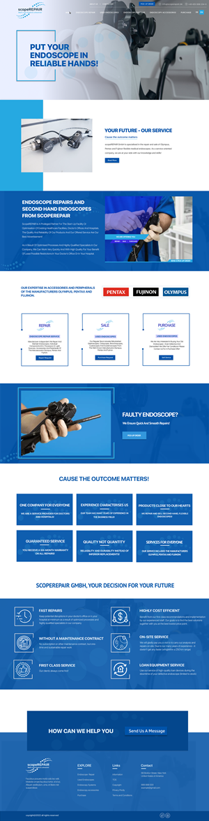 Diseño Web por Splice-07 para scopeREPAIR GmbH | Diseño: #29011172