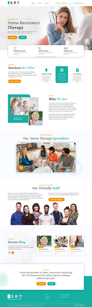 stress resistance therapy (SRT) | Web Design par *mary