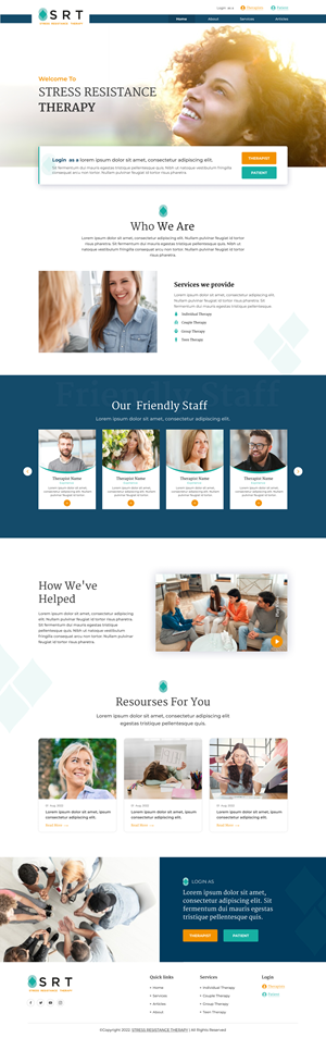 Web Design by *mary for this project | Design #28970289