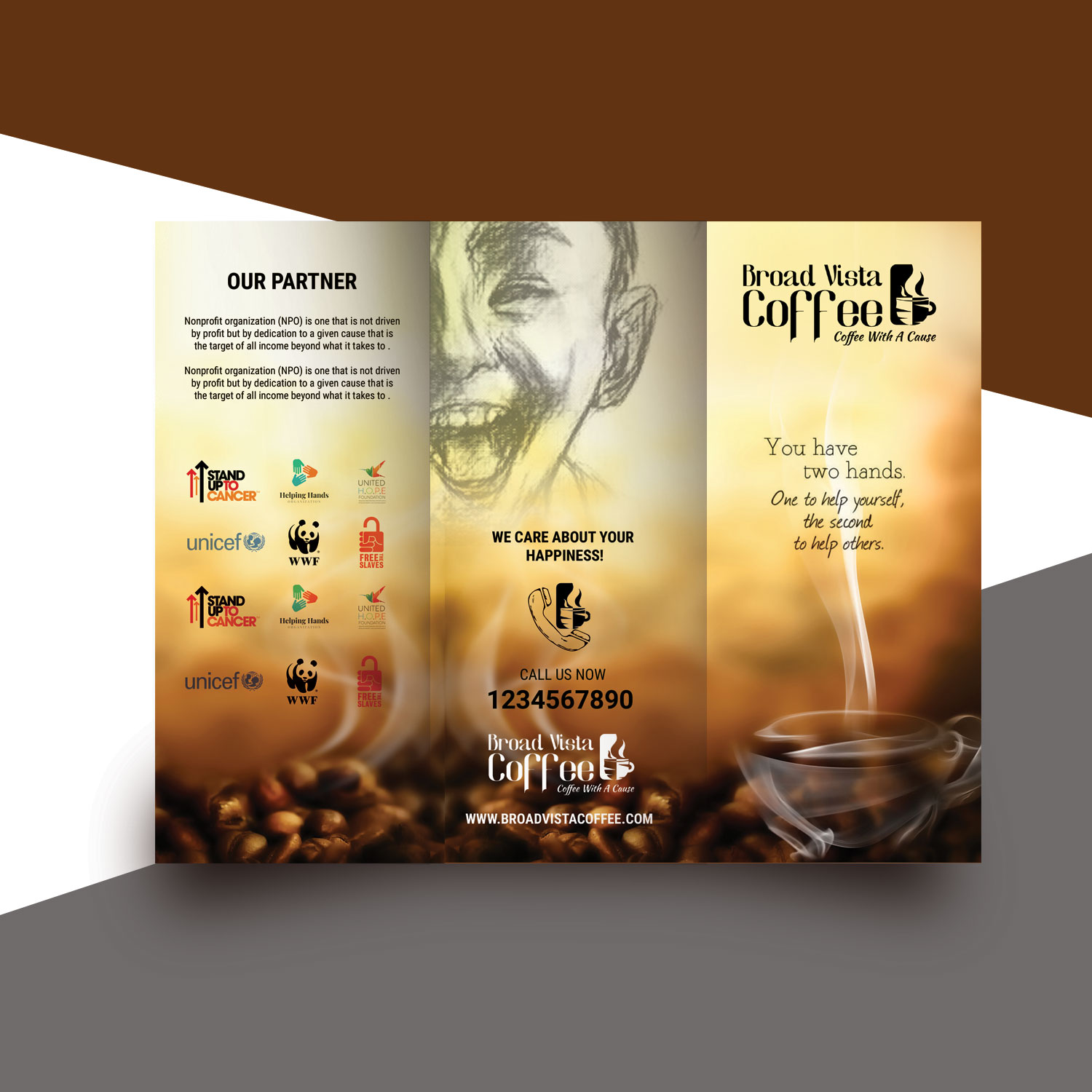 Brochure Design by uk for Broad Vista Coffee | Design #28964563