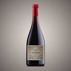 Wine Label for a syrah wine hand crafted from walla walla valley, washington