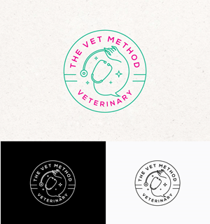 The Vet Method | Logo Design by step forward 2