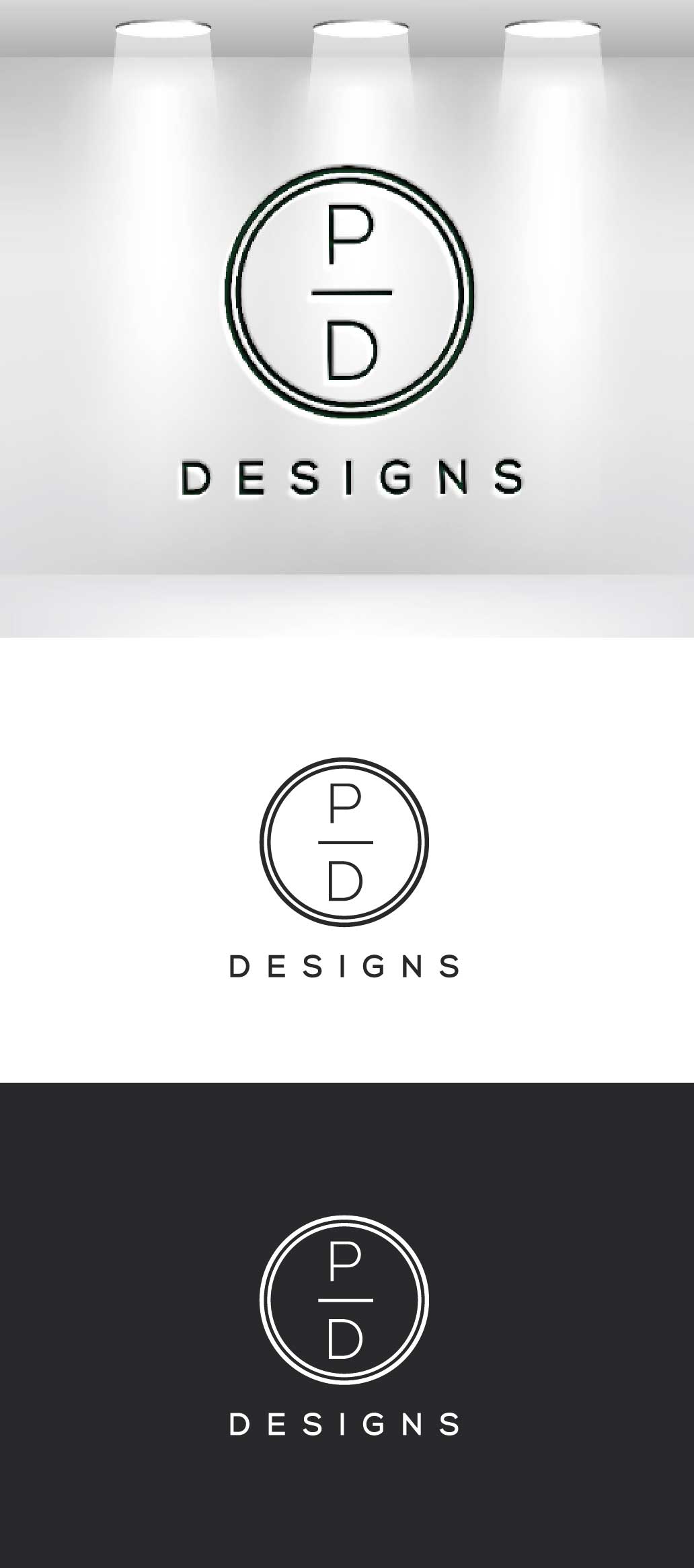 Logo Design by Anton for P D Designs  | Design #28971768