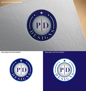 Logo Design by RS_Design for P D Designs  | Design: #28961380