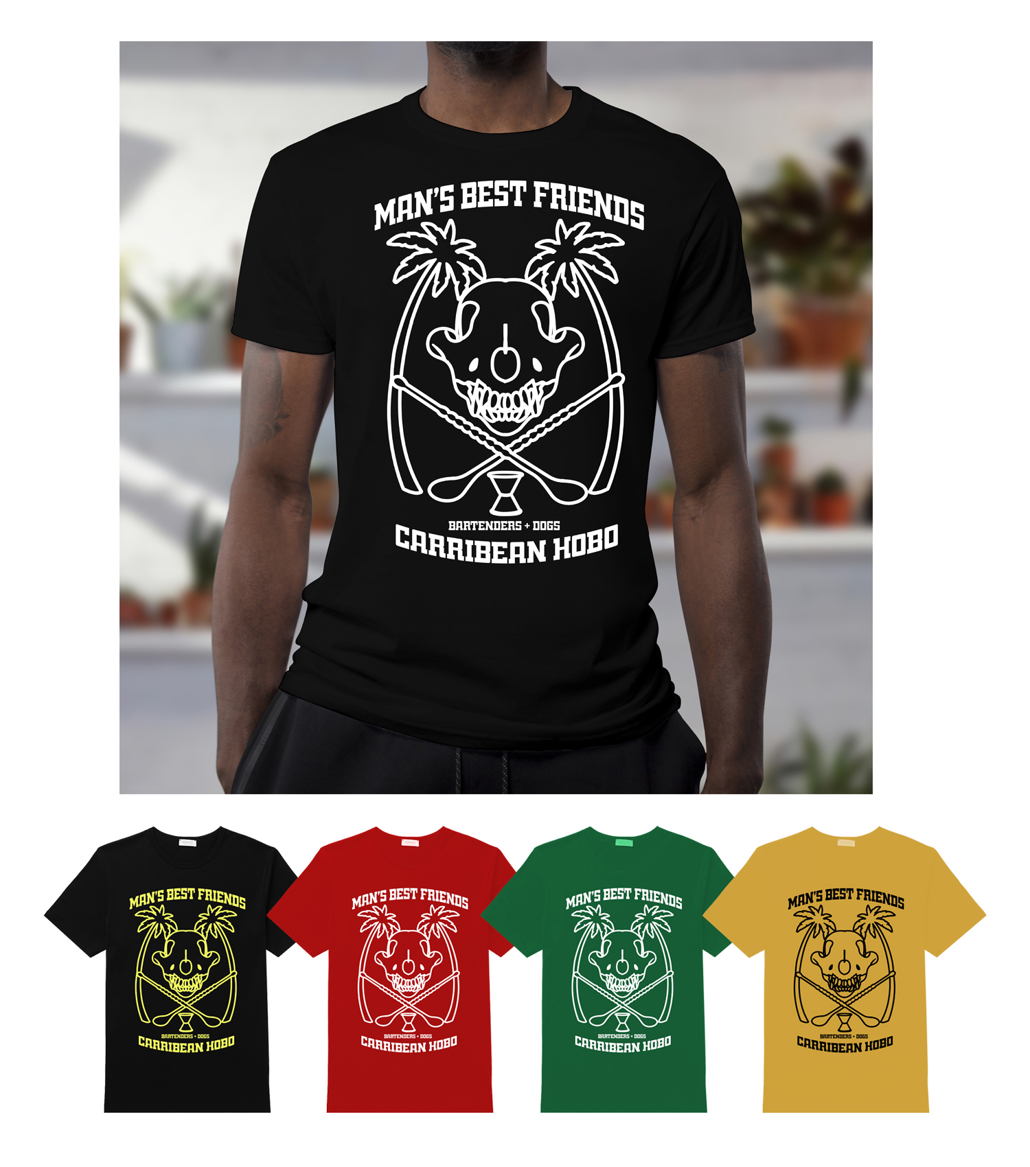 T-shirt Design by Heydale for Caribbean Hobo | Design #28960310