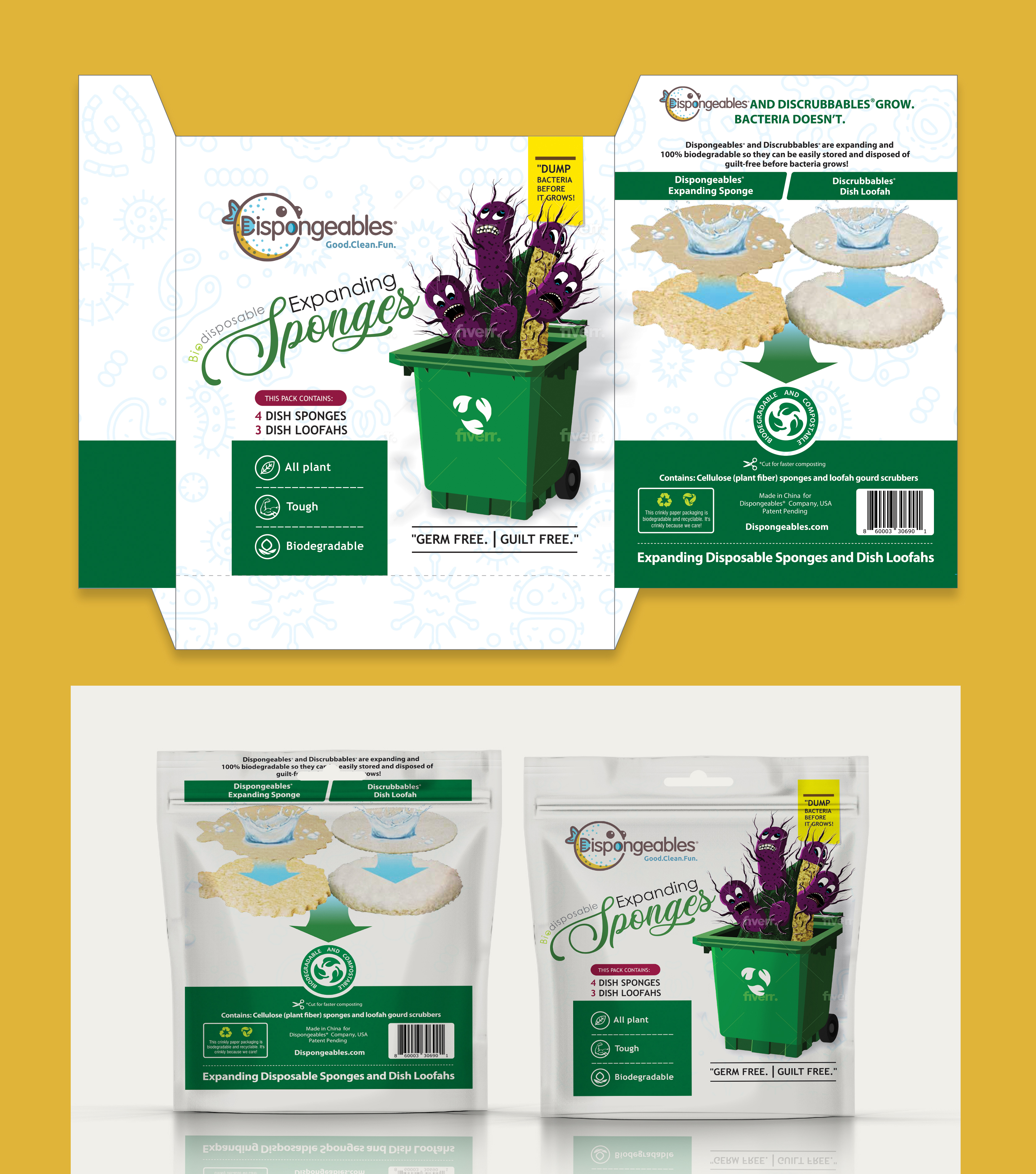 Verpackungs-Design von Tuba Art Studio. IZ (IMRAN ZW) für dieses Projekt | Design #29004723