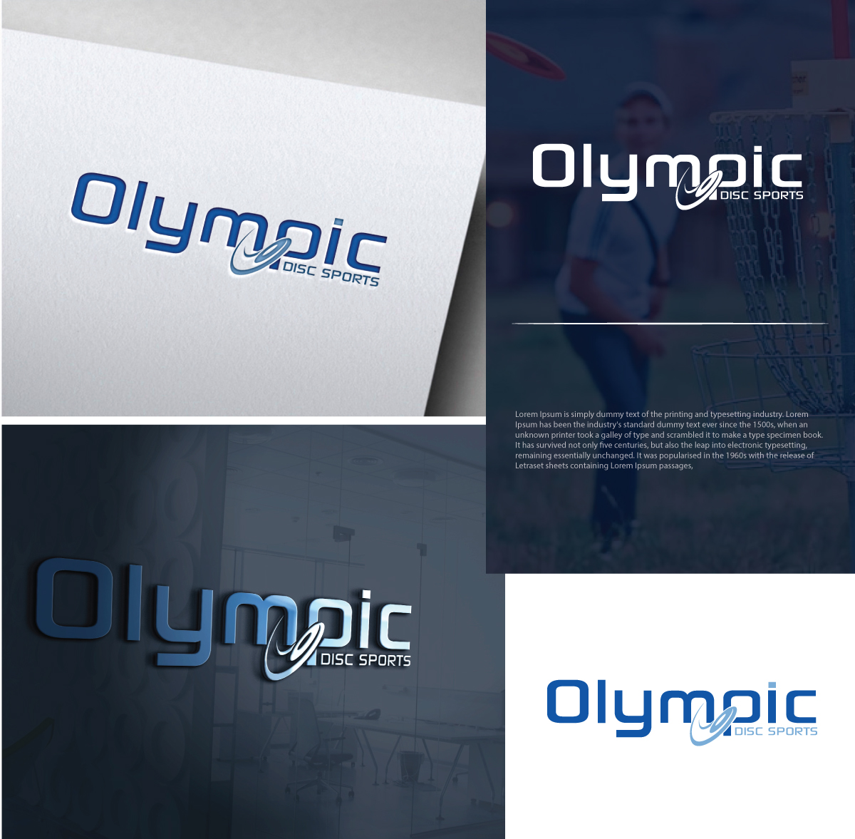 Logo-Design von Om Namah Shivay für Olympic Disc Sports LLC | Design #28989736