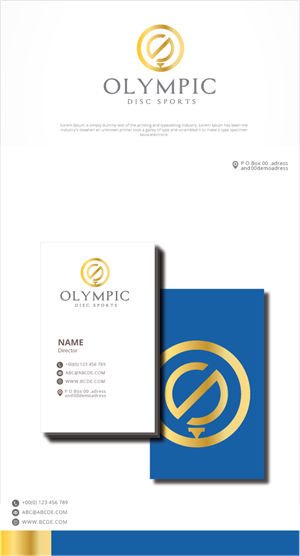 Diseño de Logo por graphicevolution para Olympic Disc Sports LLC | Diseño: #28962457