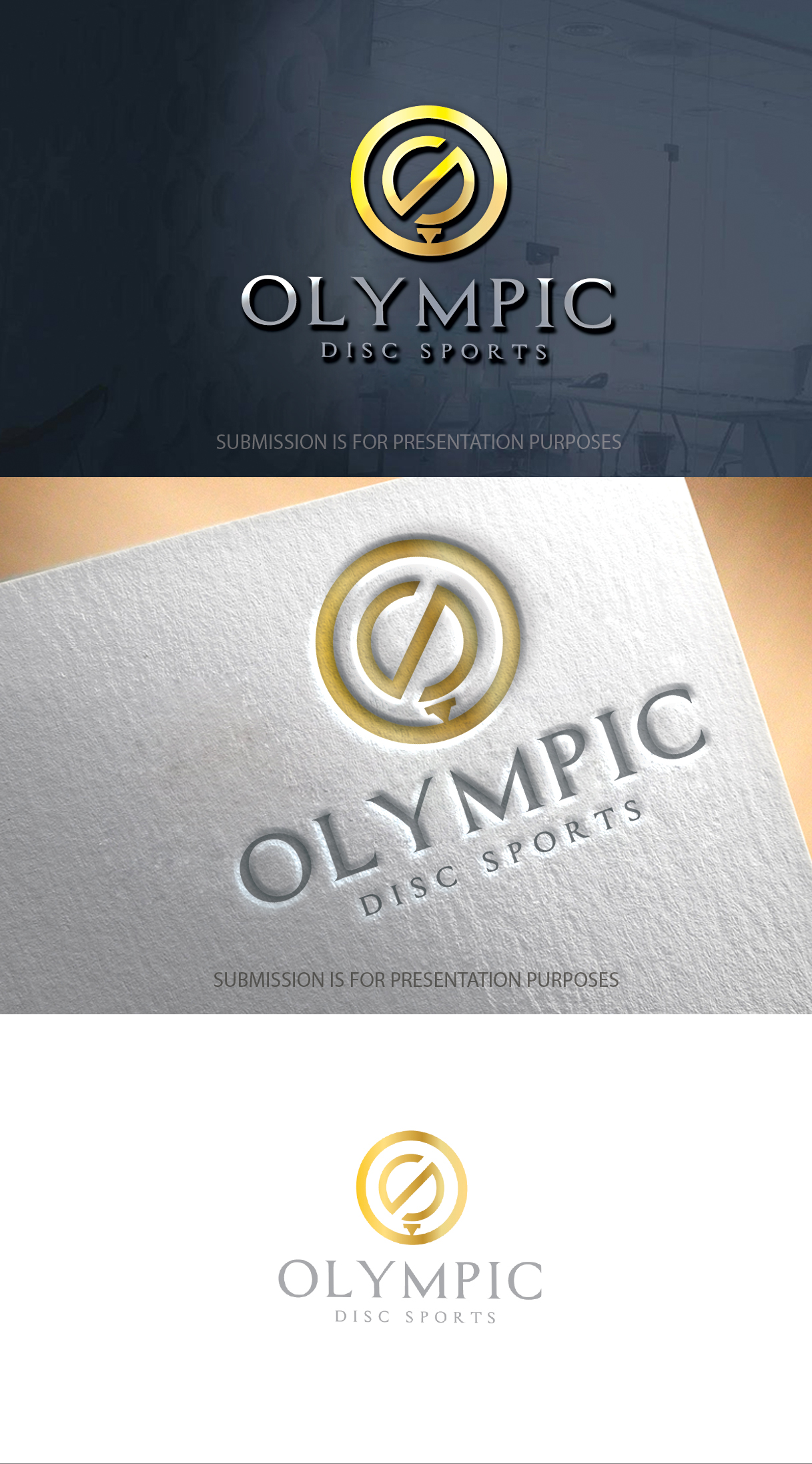 Diseño de Logo por graphicevolution para Olympic Disc Sports LLC | Diseño #28962458