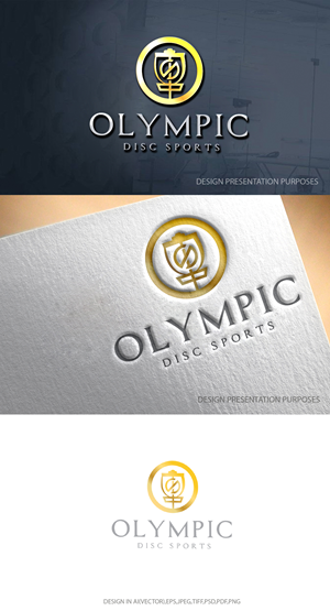 Diseño de Logo por graphicevolution para Olympic Disc Sports LLC | Diseño: #28984239