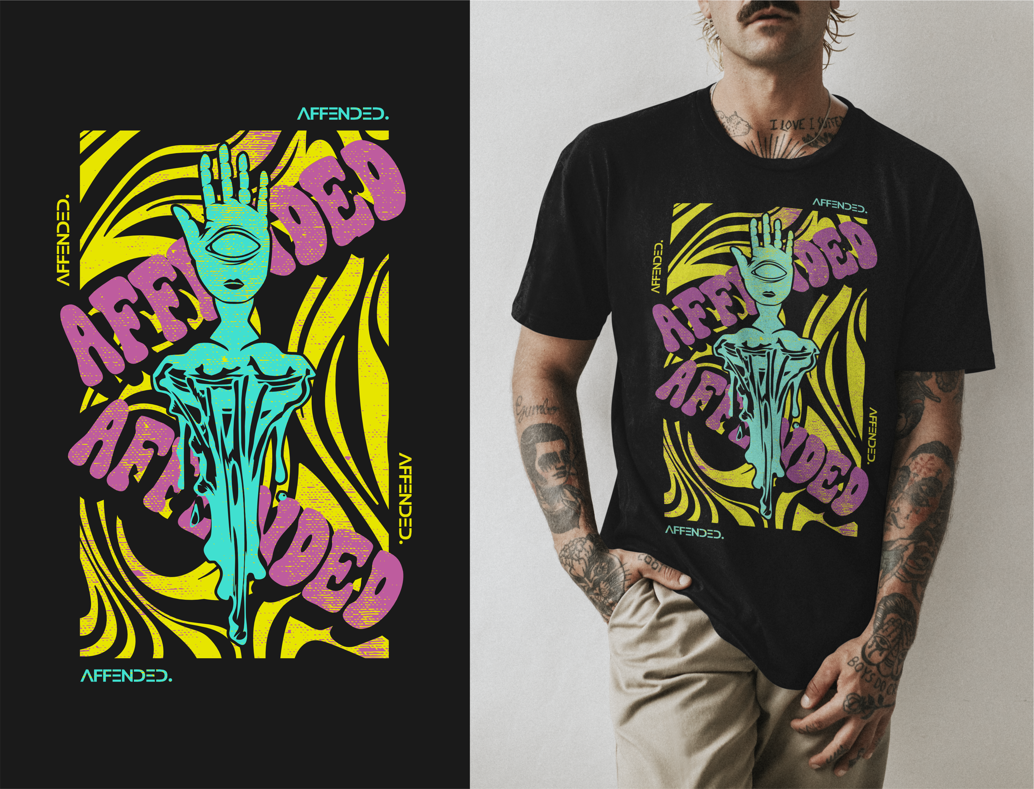 T-shirt Design by DoppelGanger Studio for this project | Design #28992798