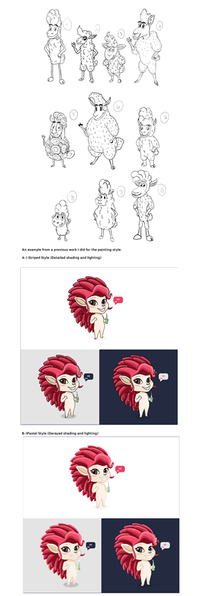 Diseño de Personaje por HalitB para 1 Black Sheep Media | Diseño #28972503