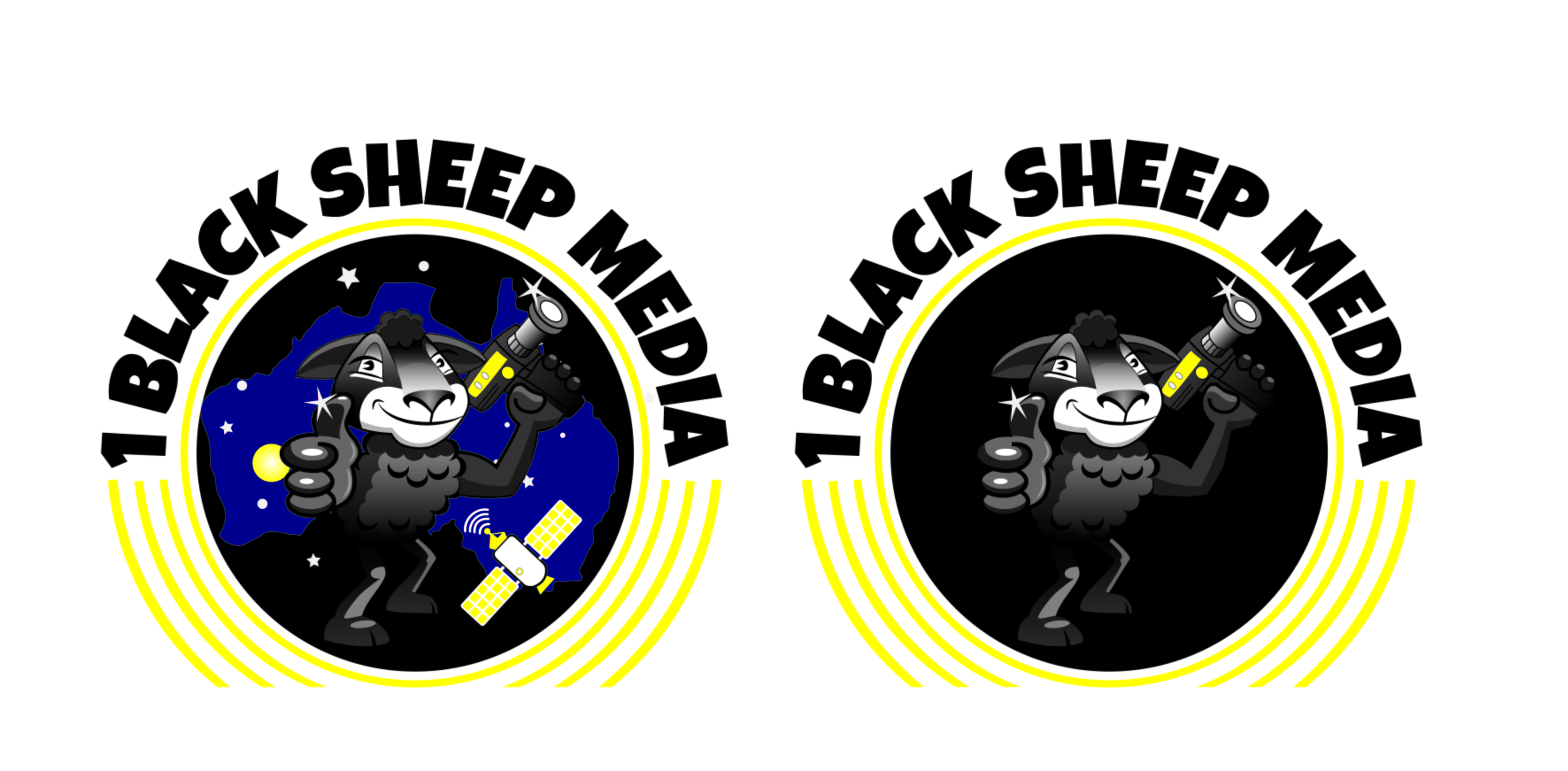 Figur-Design von chute.juego für 1 Black Sheep Media | Design #28994789