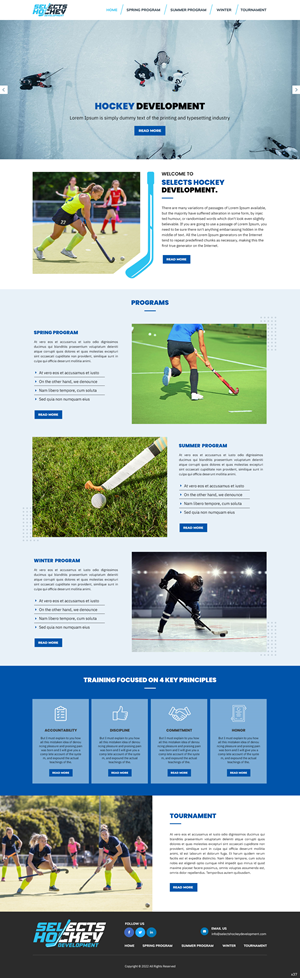 Web Design by pb for this project | Design: #28970433