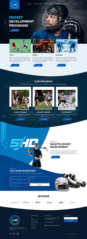 Web Design by sai.designer87 for this project | Design #28969512