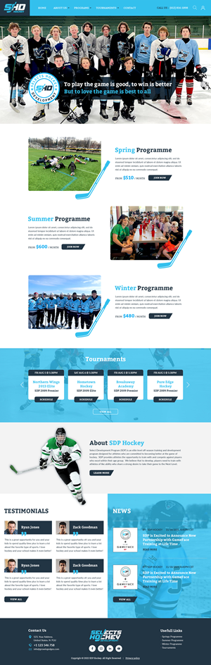 Web Design by Roy for this project | Design: #28969152