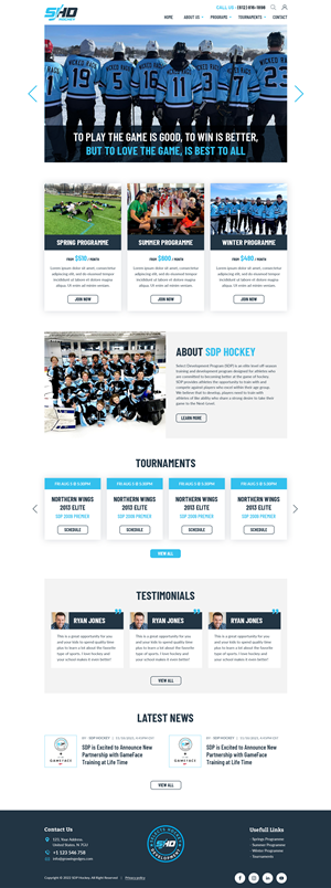 Web Design by Roy for this project | Design: #28970774