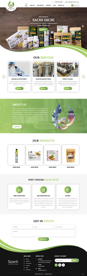 SI Health Supplements  project | Web Design by pb