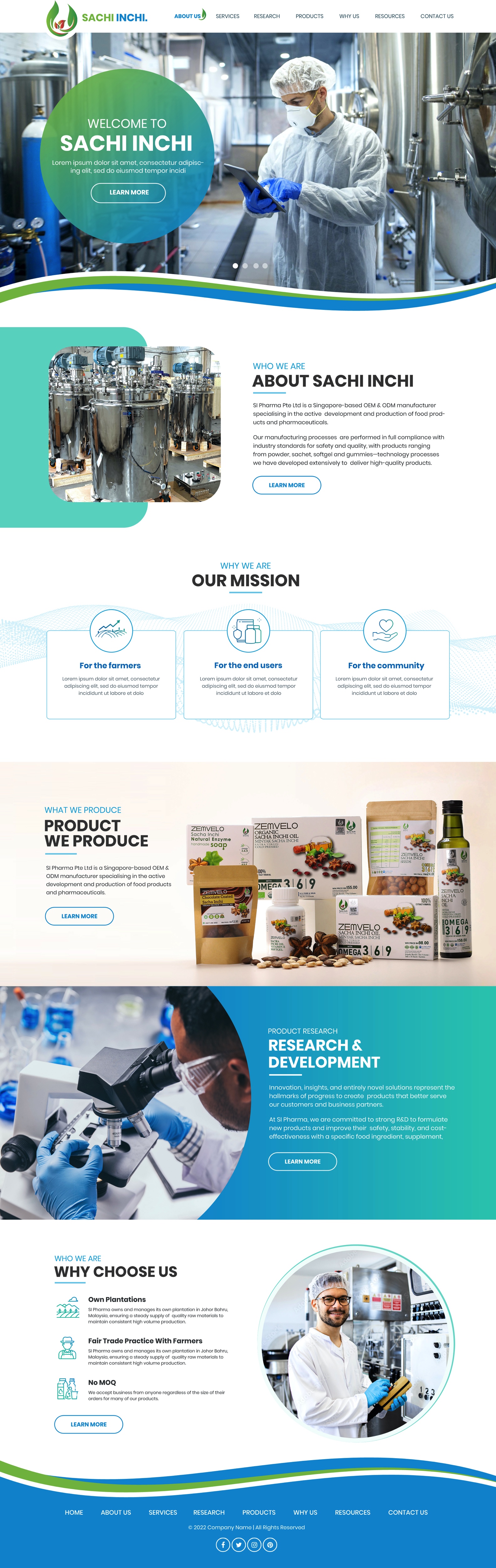 Web Design by pb for SI Pharma Pte Ltd  | Design #28970409