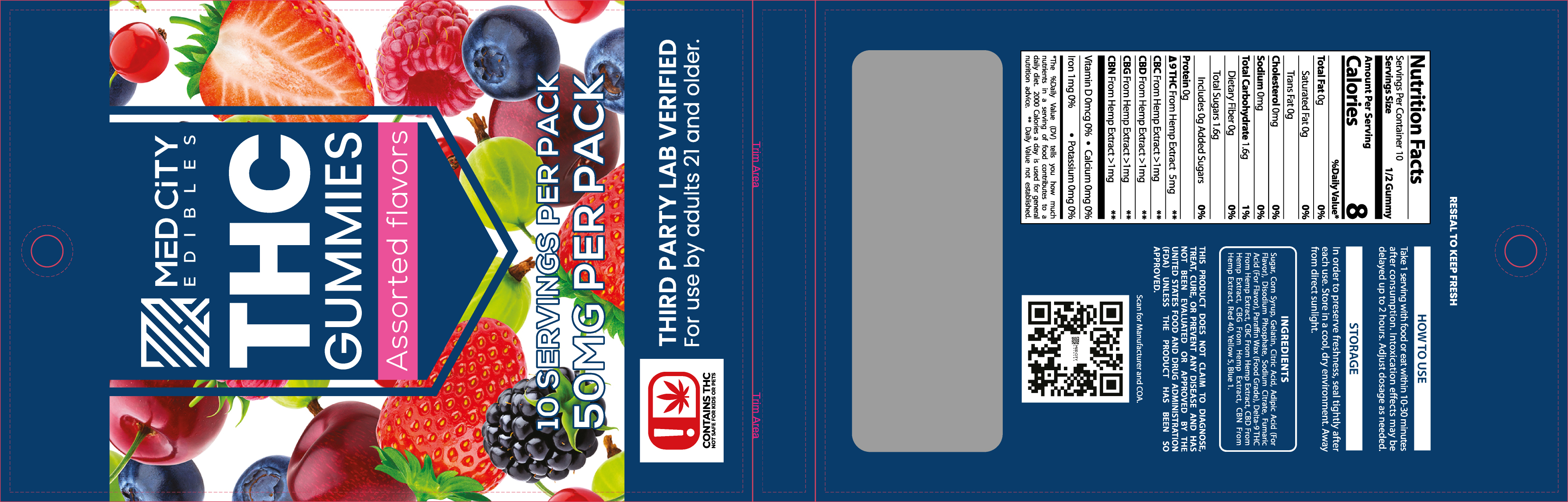 Label Design by madhushan_one for Med City Edibles | Design #28977571