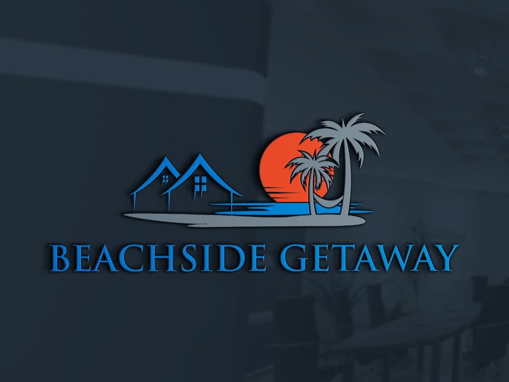 Logo Design by Uhm@design for Beachside Getaway | Design #28966676
