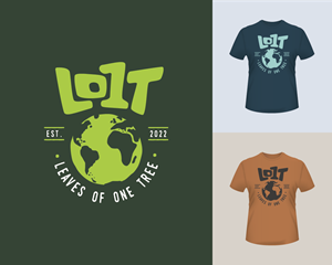 LO1T - Leaves of One Tree | T-shirt Design by daniel462medina